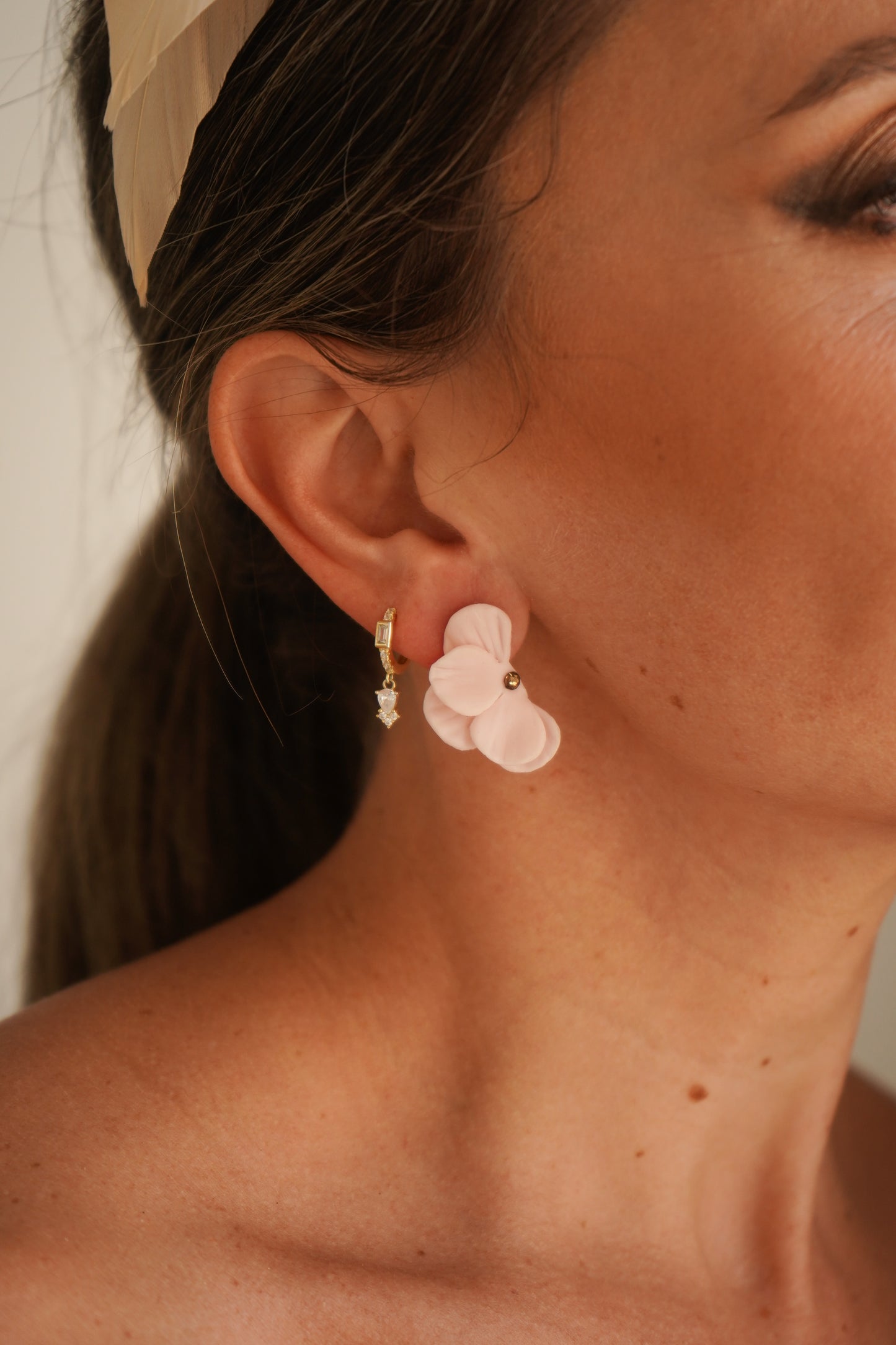 Pendientes Elira Rosa
