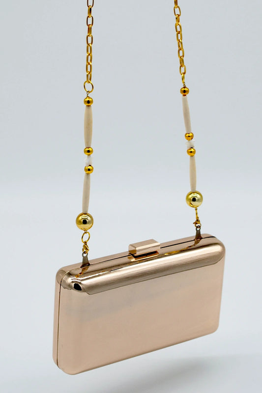 Bolso clutch Alice oro