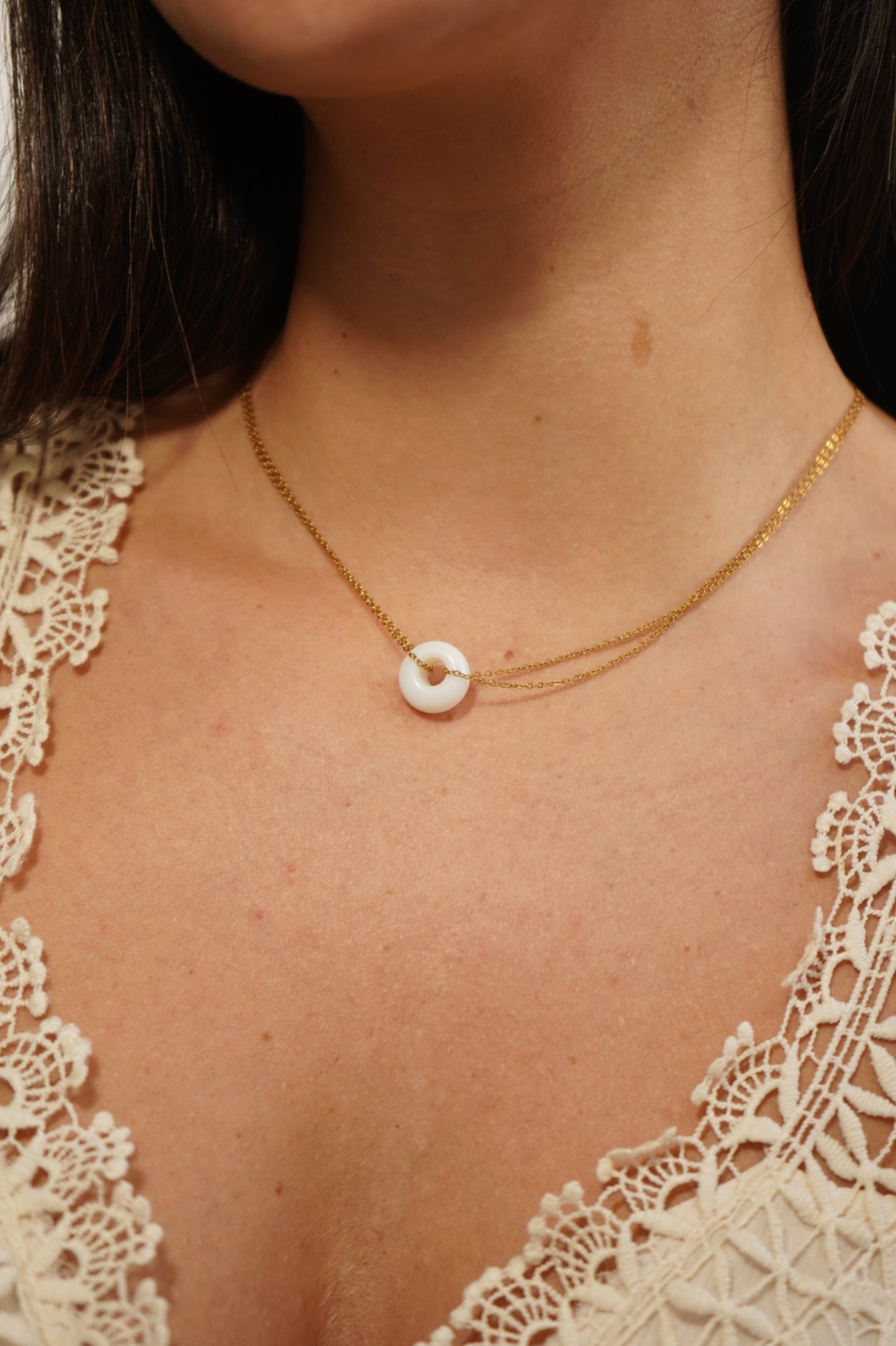 Gargantilla Boucan Blanco