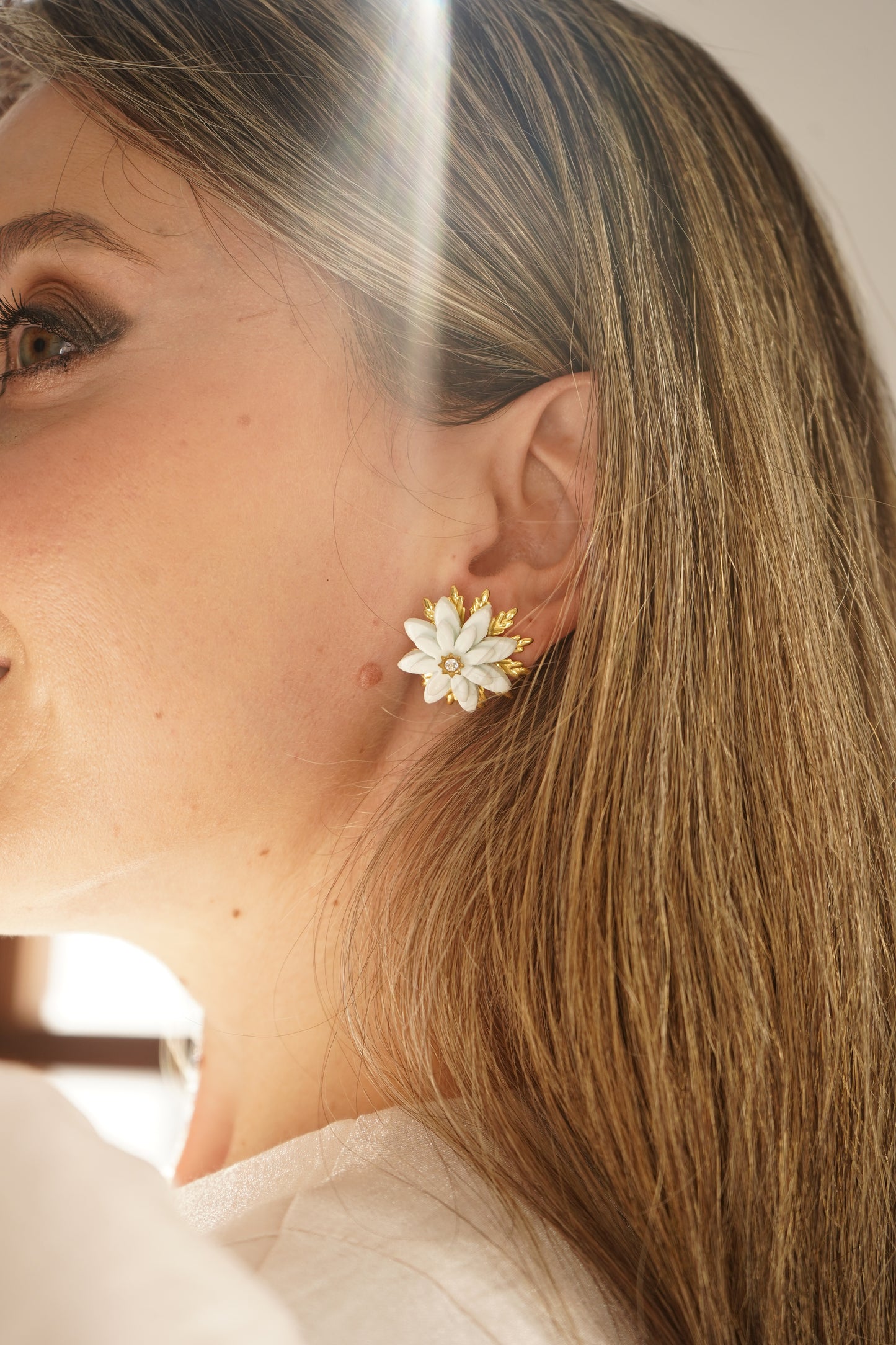 Pendientes Doha Celeste