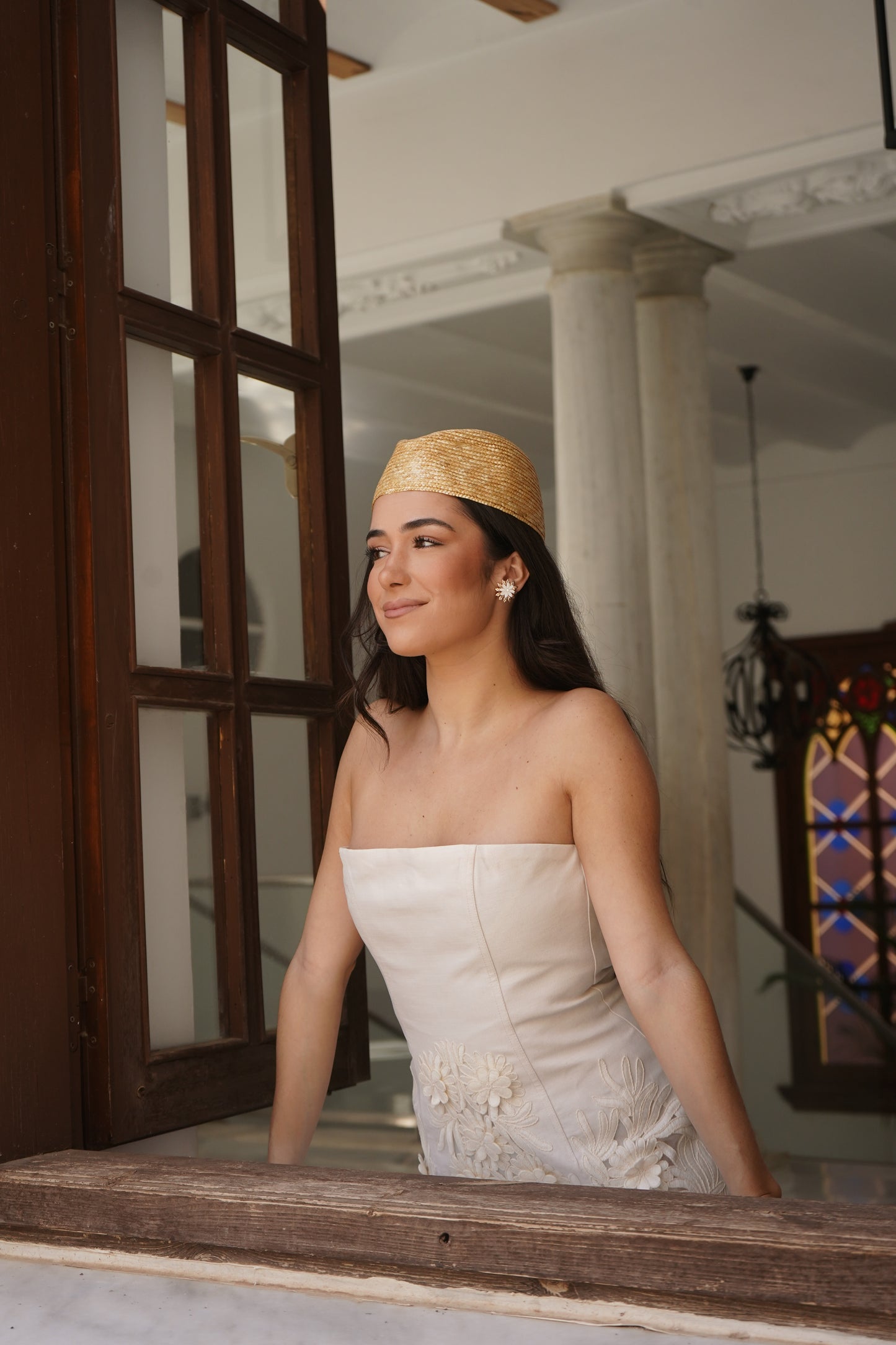 Tocado Pillbox Hat Jackie