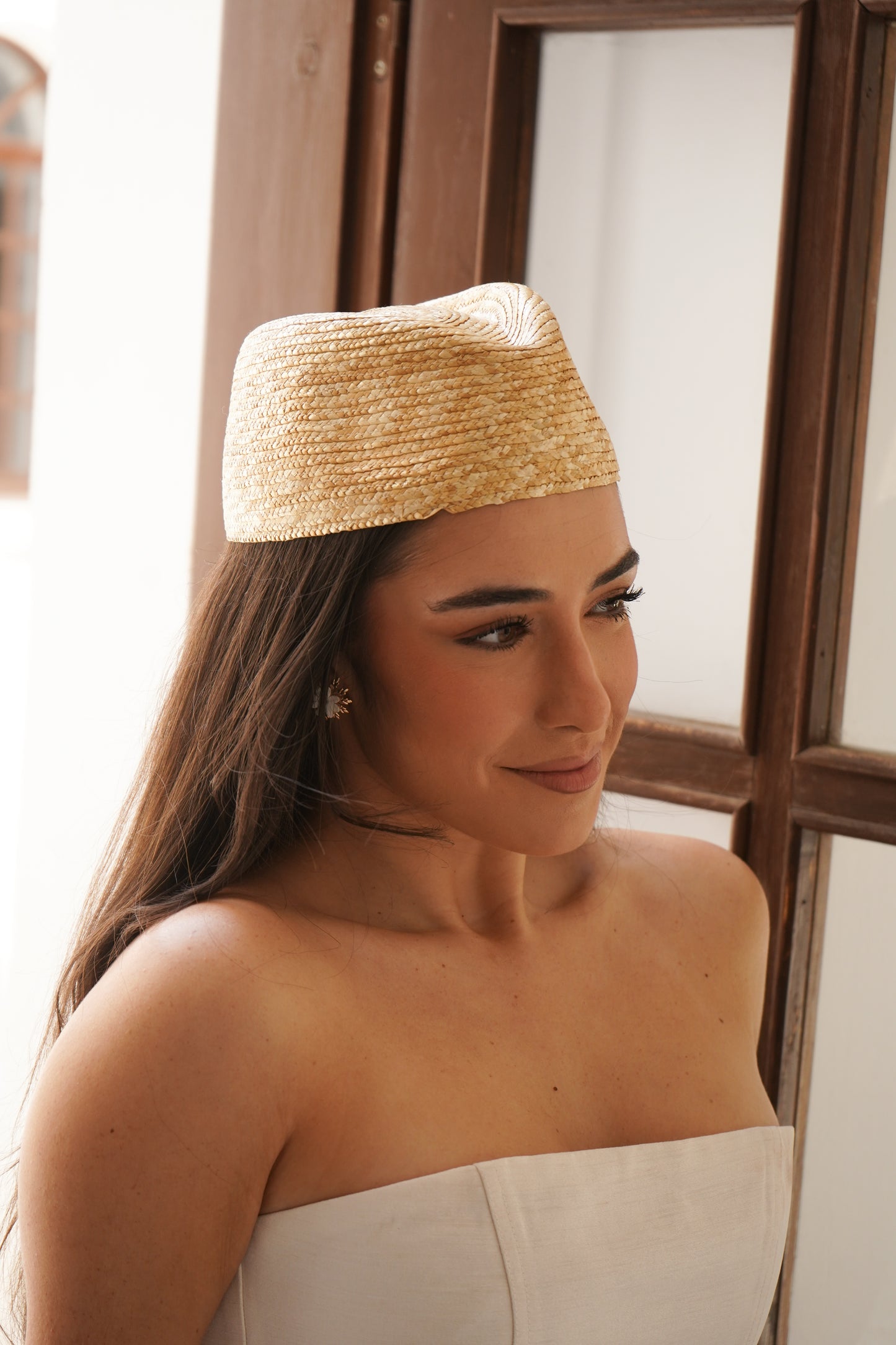 Tocado Pillbox Hat Jackie