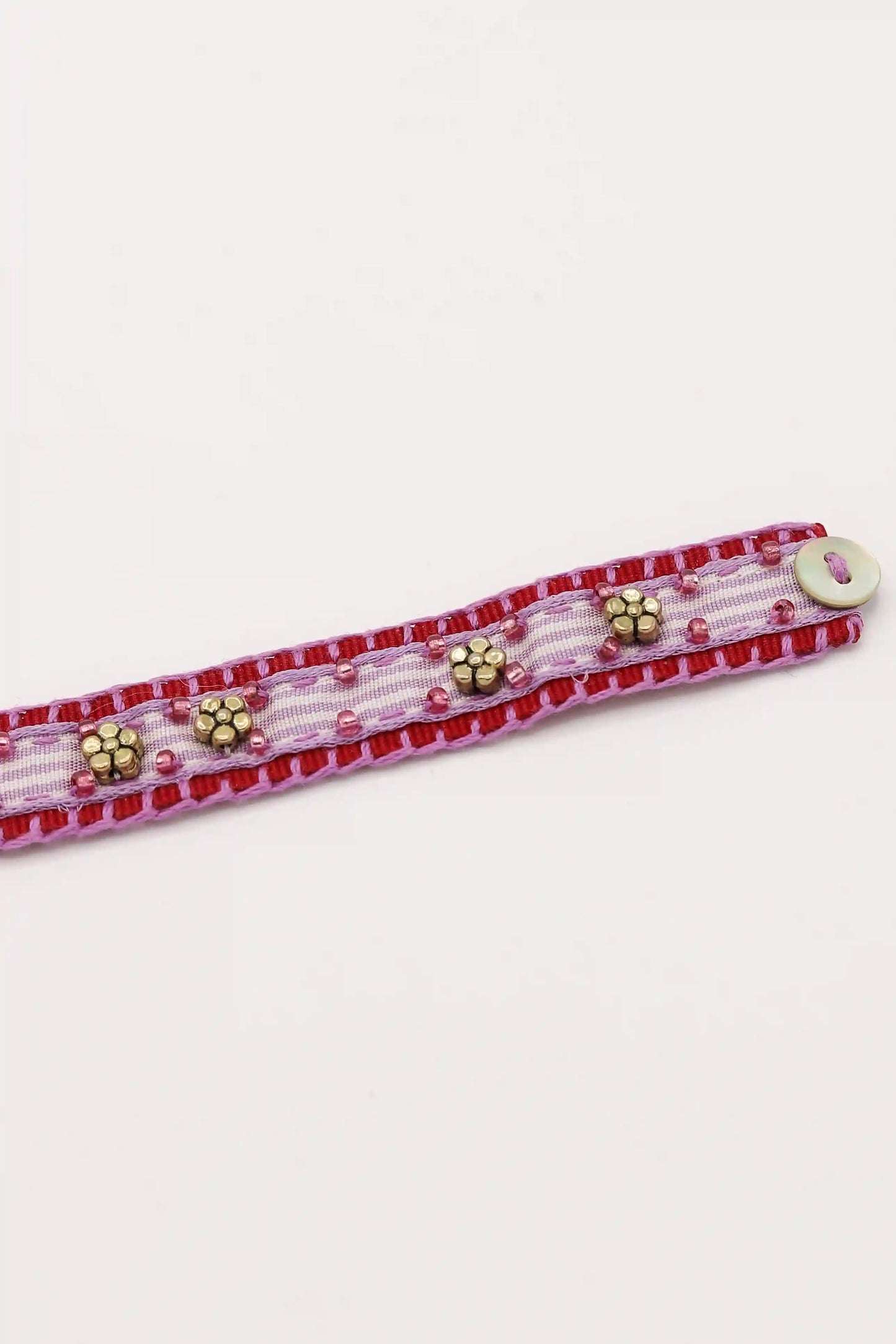 Pulsera de tela Abril